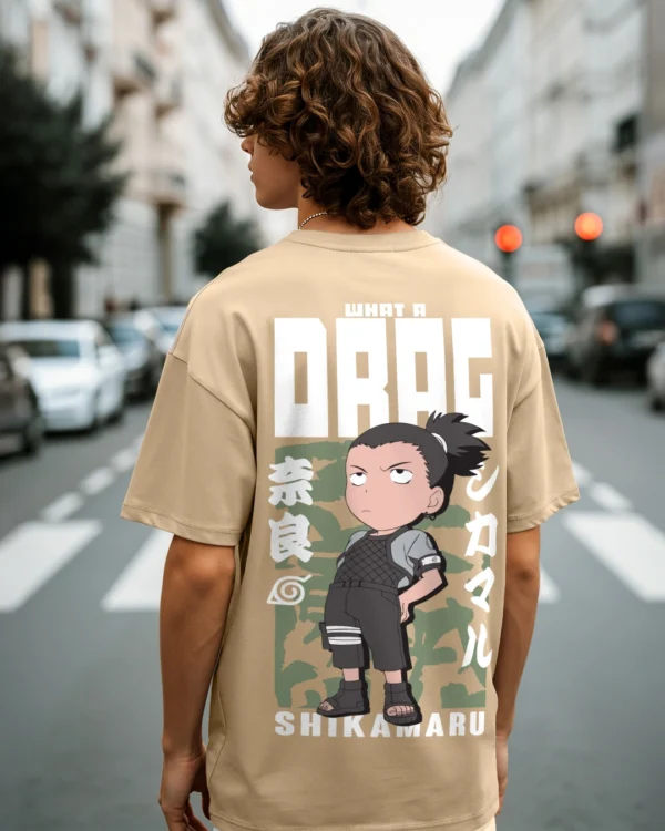 Brown Shikamaru Drag Graphic Printed